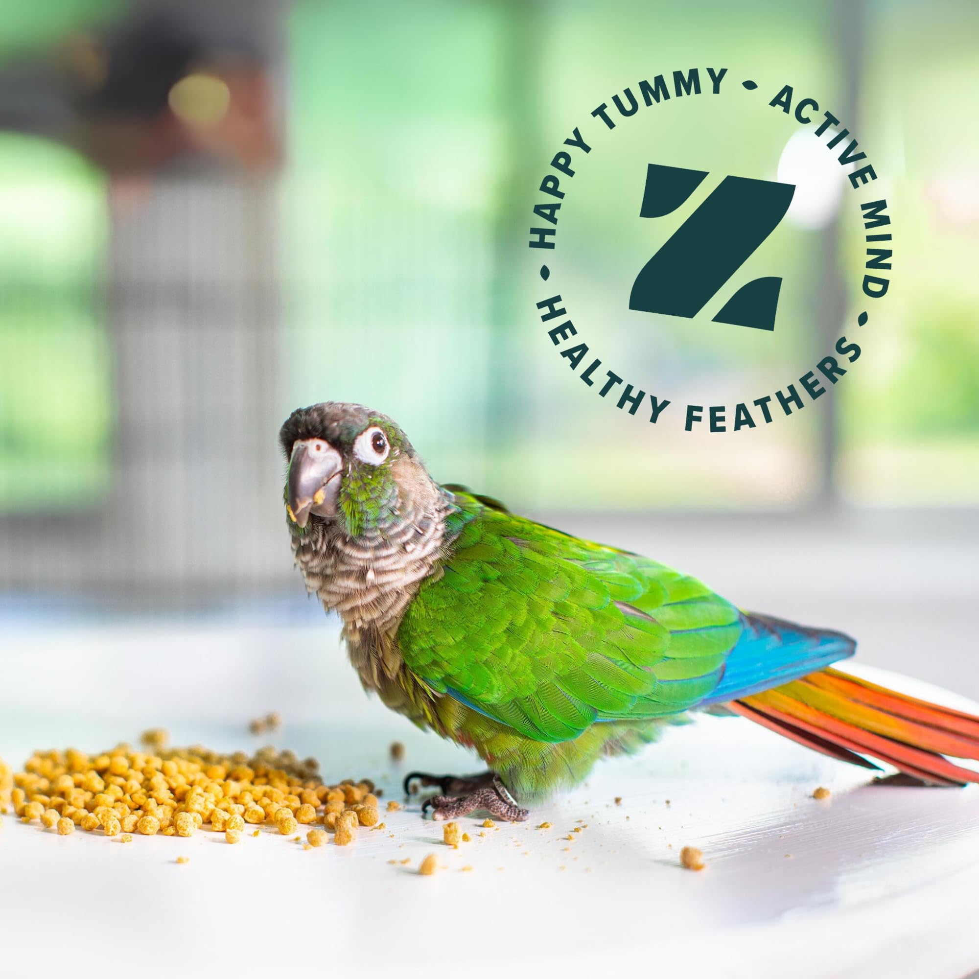 ZuPreem Natural plan nutricional: ayuda a equilibrar la nutrición semanal sin exceder semillas