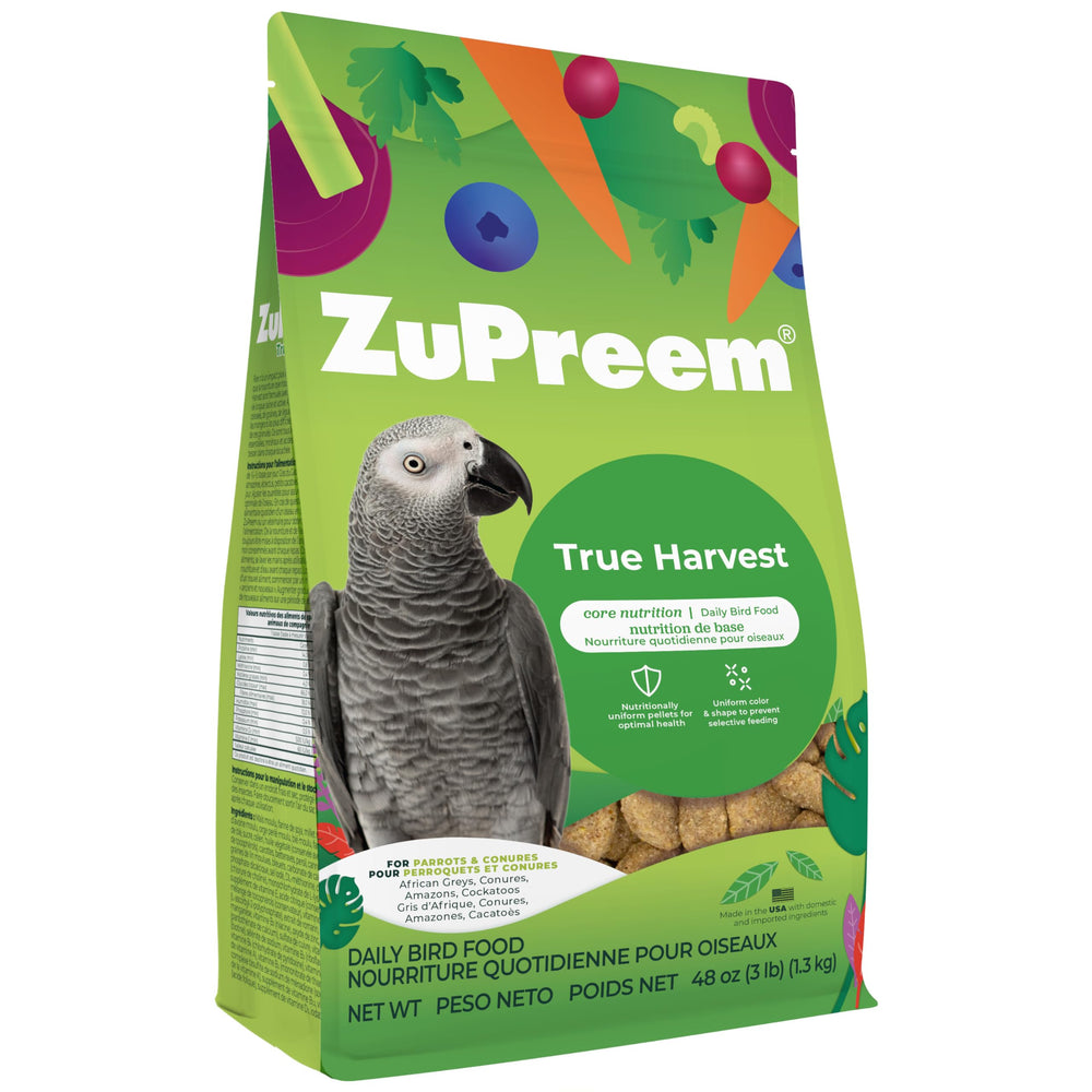 ZuPreem Natural bolitas: base de alimentación para loros y aves grandes