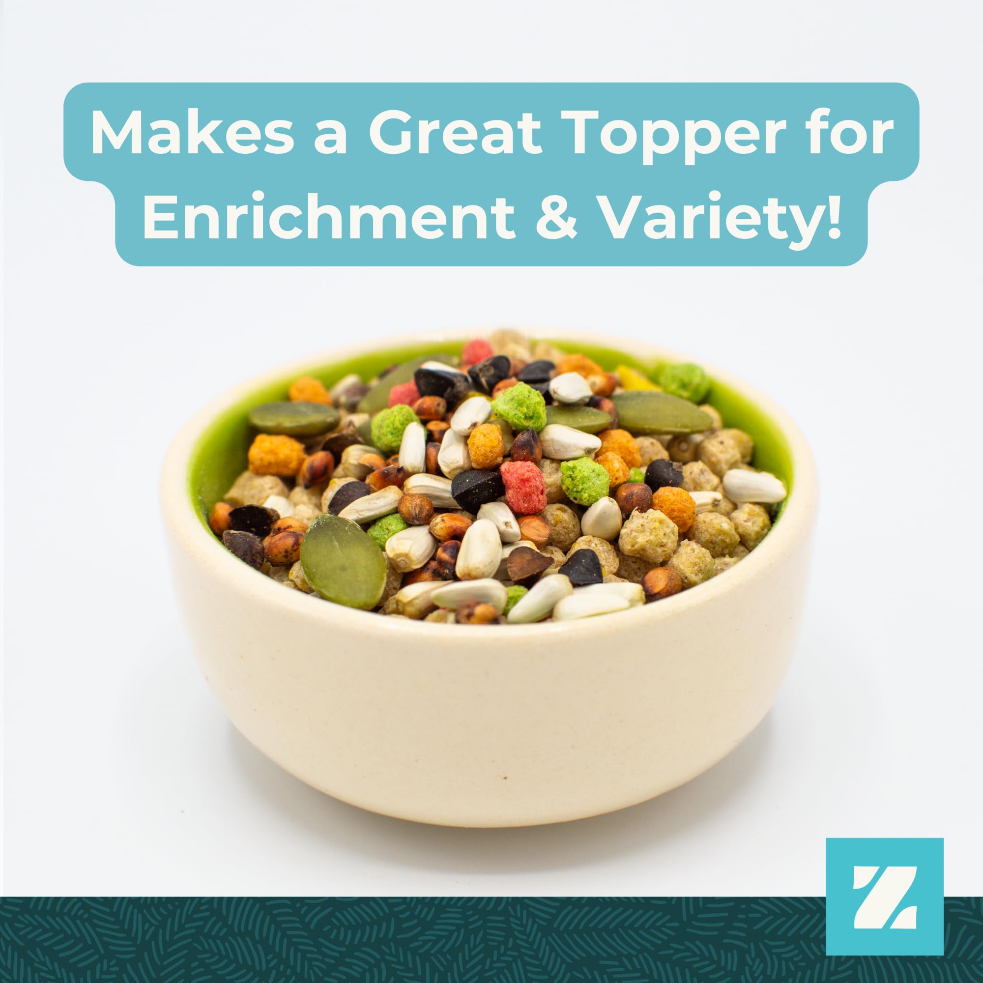 ZuPreem Sensible Seed beneficios para inmunidad y digestión en aves.