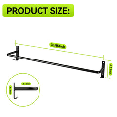 Zwinz barra-pared-ensamblada: barra de pared estable para uso diario.