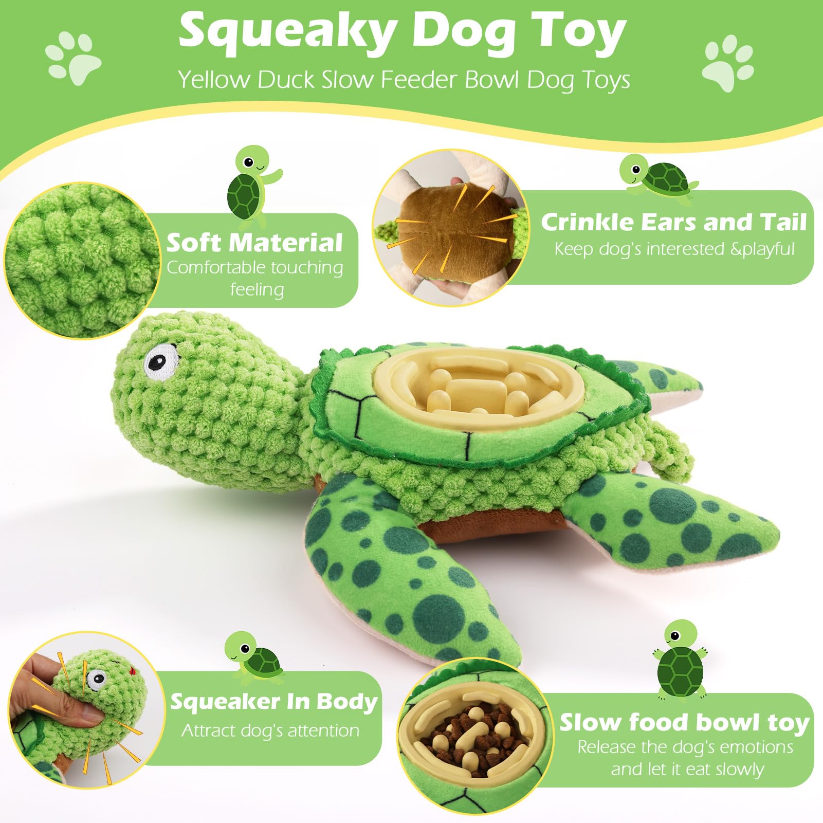 ZYBDP Juguete interactivo para perros, ideal para jugar en interiores.