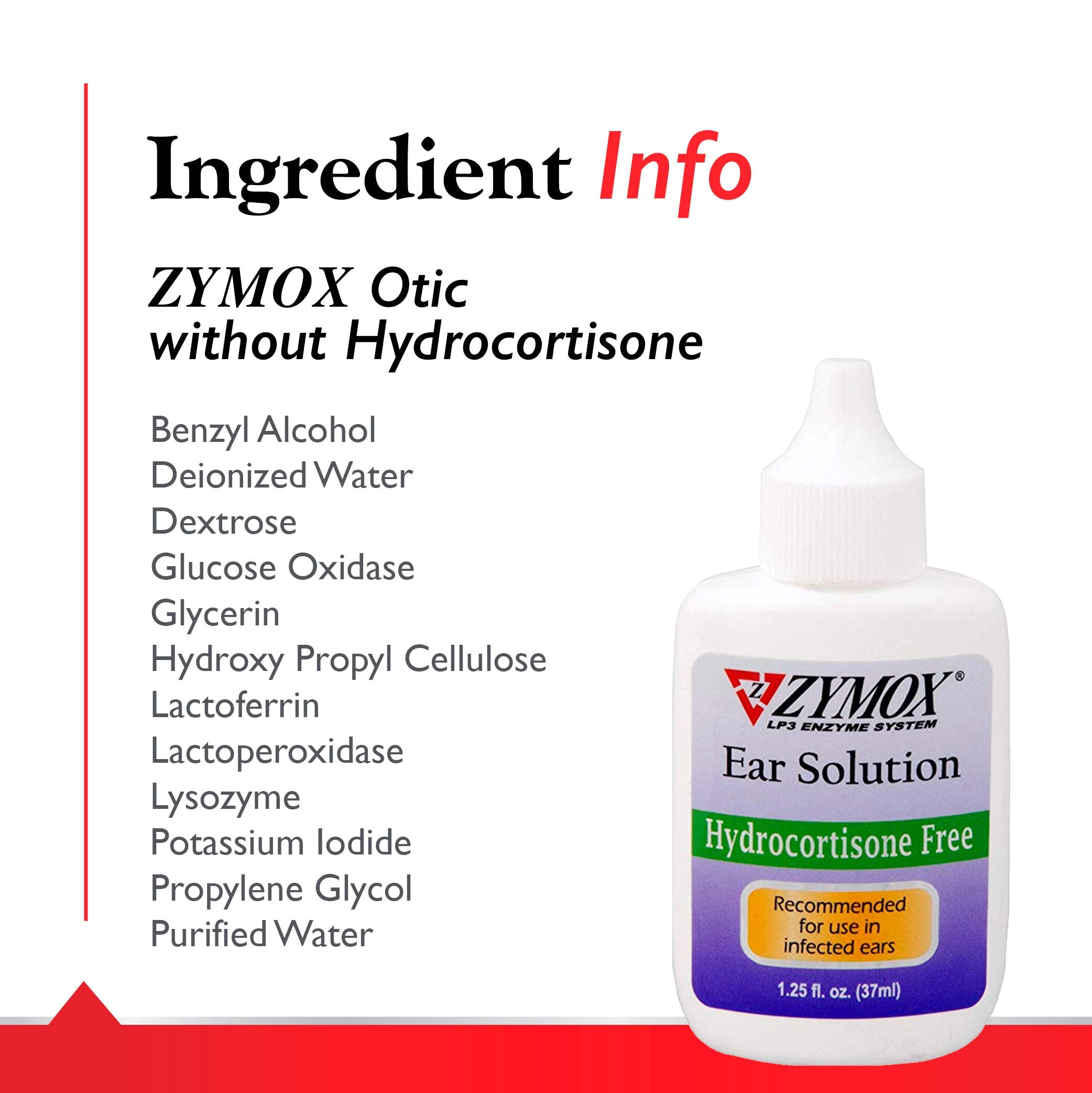 Zymox Otic, sistema enzimático LP3 en acción para cuidado de oídos