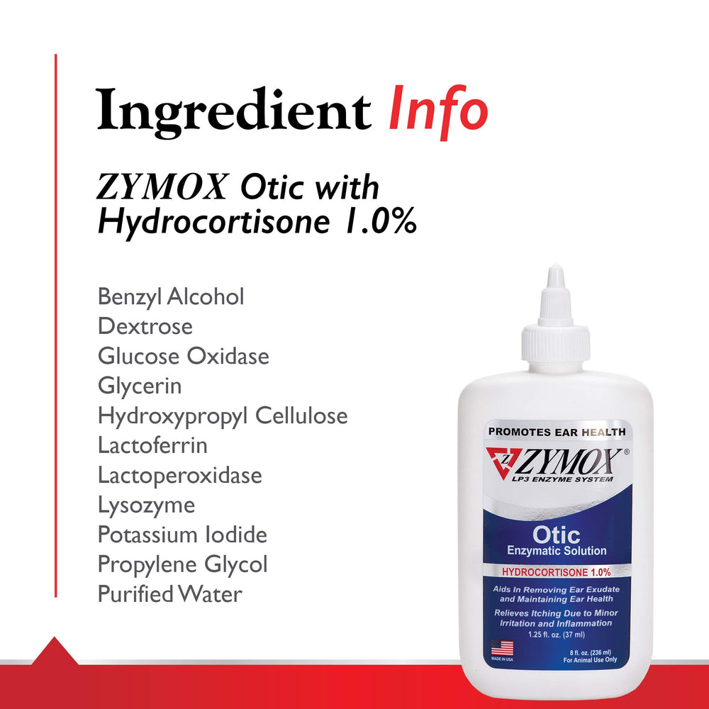 Zymox sin limpieza previa necesaria para tratamiento cómodo
