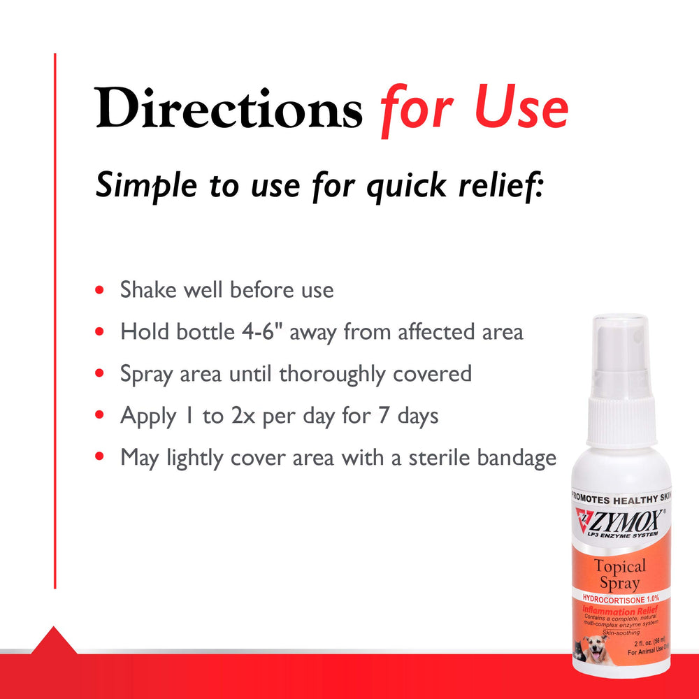 Zymox para uso en casa, perros y gatos.